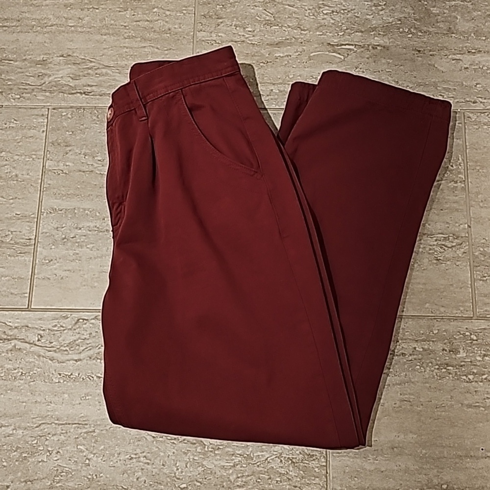 Free People Women's Wide Leg Pleated Pants sz 6 - Picture 2 of 6